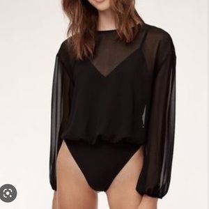 Aritzia Wilfred Talmont Bodysuit